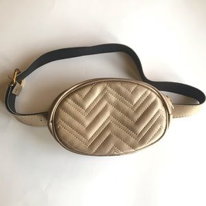 Gold Fanny Pack